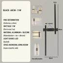 Axyaa Aluminum Deformable Wall Sconce - Modern Living Room & Corridor Lighting