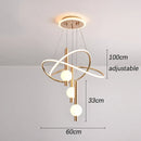 Axyaa Modern Pendant Light Chandelier for Indoor Dining Room & Living Room