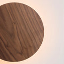 Axyaa Brass Japan Style Wooden Bedside Wall Light Fixture Simple LED Balcony Bedroom Lamp