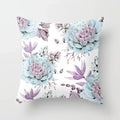 Axyaa Cactus Plants Pattern Cushion Cover Throw Pillow Decor Sofa Pillowcase