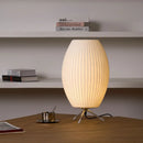 Japanese Silk Floor Lamp by Axyaa - Elegant Zen-style Fabric Lamp for Home, Hotel, Study