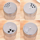 Axyaa Stainless Steel Spice Jar with Rotating Cover