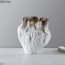 Axyaa Flower Bud Vase Table Decoration Irregular Crafts Room Decor Aesthetic Piece