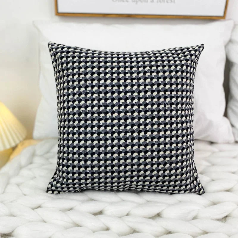 Axyaa Nordic Square Cushion Cover 45x45cm for Sofa Bed Chair_Living Room