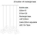 Axyaa Cute Ball Chandelier: Creative Spherical Pendant Light for Bedroom, Restaurant, and Shop.