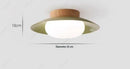 Axyaa Cream Wind LED Iron Ceiling Lamp for Dining Room Living Corridor Bedroom