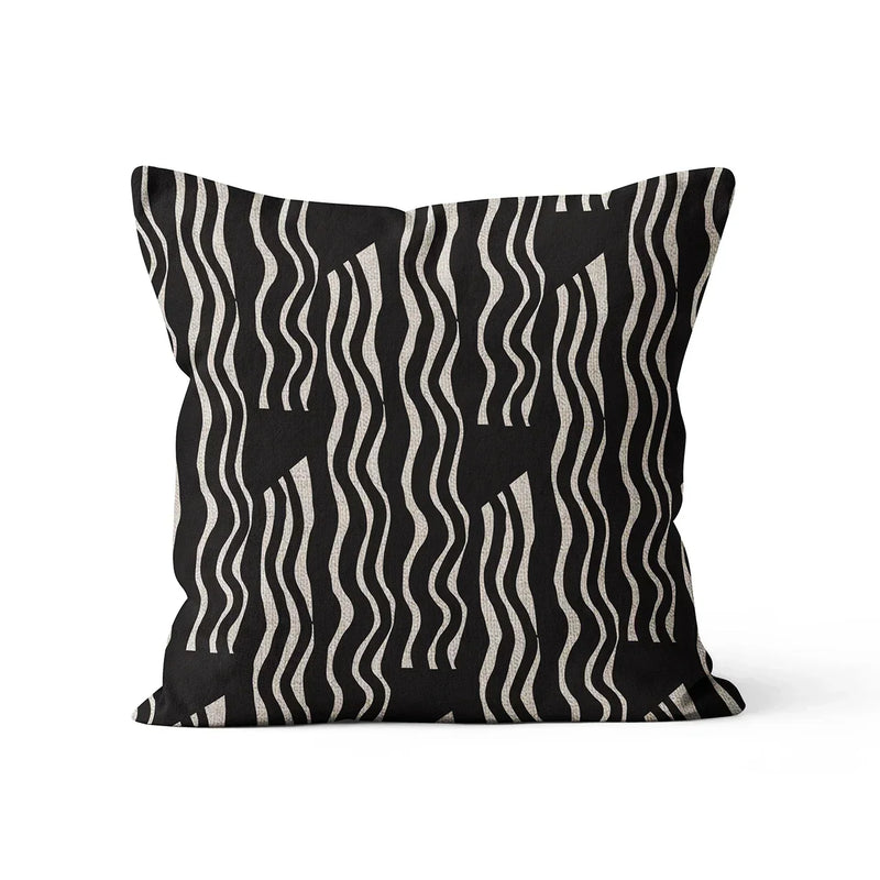 Axyaa Boho Ethnic Pillow Case 45x45cm Abstract Sofa Cover