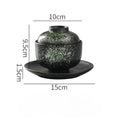 Axyaa Ceramic Soup Cup with Cover, Versatile Tableware Bowl for Soup, Stew, Dessert