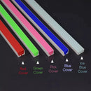 Axyaa LED Neon Rope Lamp: Customizable Silicone Tube in Red/Green/Blue, Waterproof Strip Lights