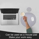 Axyaa PU Faux Leather Table Mats & Coasters Set for Dining & Kitchen, Christmas Theme