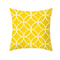 Pineapple Leaf Cushion Cover - Axyaa Summer Yellow Decor Pillowcase