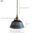 Axyaa Ceramic LED Pendant Light Chandelier for Home Decor