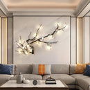 Axyaa Nordic Luxury Crystal Wall Lamp Copper Decorative Living Room Lighting