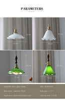 Axyaa Scandinavian Brass Chandelier: Modern Luxury Glass Hanging Lamp