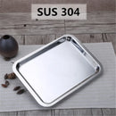 Axya Stainless Steel Rectangular Baking Tray Japanese BBQ Storage Dish