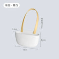 Axyaa Silicone Sink Holder Bathroom Storage Basket Sponge Soap Dish Bag