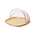 Bamboo Mesh Basket with Anti-Mosquito Net by Axyaa