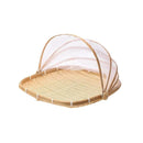 Bamboo Mesh Basket with Anti-Mosquito Net by Axyaa