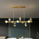 Axyaa Modern LED Chandeliers Pendant Ceiling Light for Dining and Living Room