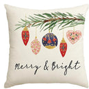Axyaa Nutcracker Pink Holiday Throw Pillow Cover