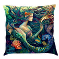 Axyaa Ocean Series Pillowcase - Fish Sea Turtle Whale Printed Cushion Cover