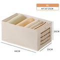 Axyaa Fabric Wardrobe Pants Storage Box | Foldable Clothes Organizer Box