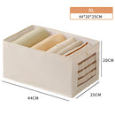 Axyaa Fabric Wardrobe Pants Storage Box | Foldable Clothes Organizer Box