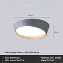 Axyaa Nordic Minimalist LED Ceiling Lamp with Dimmable Remote Control