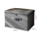 Axyaa Extra Large Foldable Storage Box for Clothes and Toys