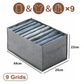 Axyaa Closet Clothes Organizer Pants Jeans Underwear Socks T-Shirt Wardrobe Storage