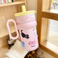Axyaa Cat Thermal Mug 650ml Stainless Steel Tumbler