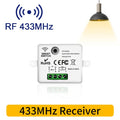 Axyaa Wireless Light Switch Mini Round Button Remote Control LED Lamp