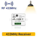 Axyaa Wireless Light Switch Mini Round Button Remote Control LED Lamp