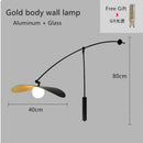 Axyaa Nordic Retro LED Floor Lamp - High-grade Vertical Lighting