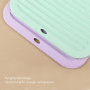 Axyaa Silicone Wave Pattern Drain Pad for Kitchen and Household - Heat-Resistant Non-Deformable Drain Pad