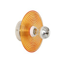 Axya Medieval Corrugated Glass Wall Lamp - Retro Personality Design for Hallway & Foyer