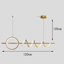 Axyaa Elegant Chandelier Dining Room Pendant Lights Ceiling Lamps indoor lighting