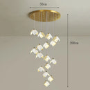 Axyaa Elegant Chandelier Pendant Lights for Dining Room and Salon