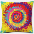 Rainbow Square Pillowcase by Axyaa: Home & Car Decor Accent