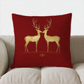Axyaa Snowflake Christmas House Pillow Cover for Sofa Bedroom Car