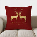 Axyaa Snowflake Christmas House Pillow Cover for Sofa Bedroom Car