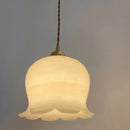 Axyaa French Cream Octopus Jade Lily Orchid Chandelier Bougie Aesthetics