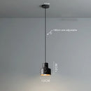 Axyaa Cement LED Pendant Lamp Modern Hanging Light Fixtures in 4 Colors