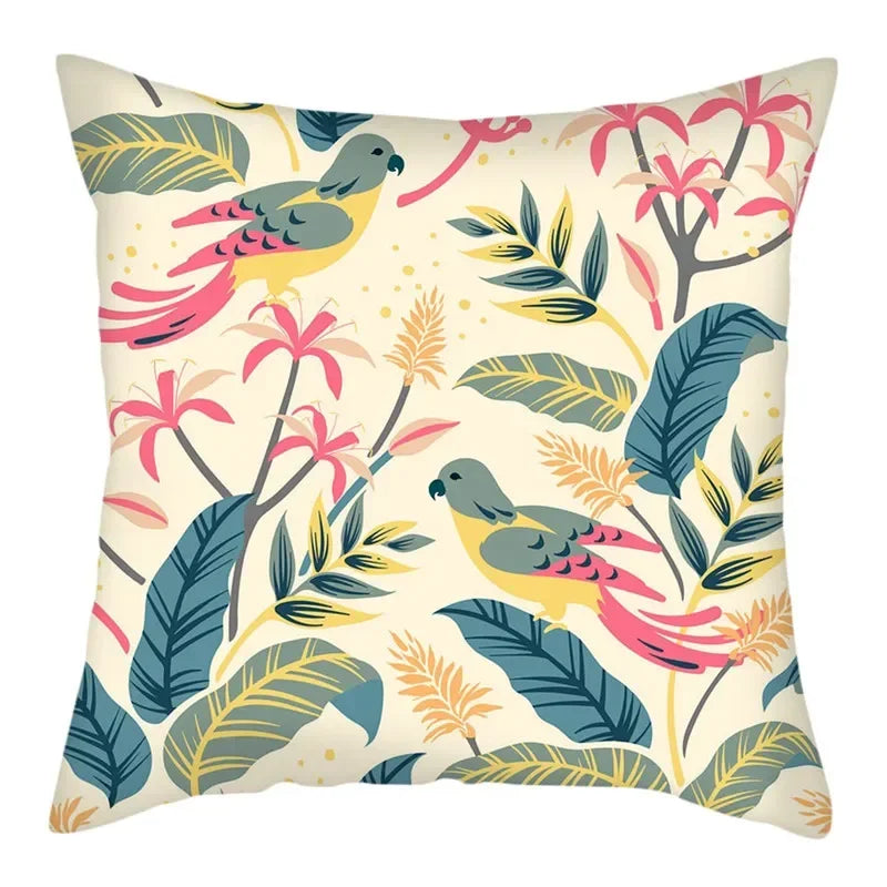 Spring Flower Cushion Cover by Axyaa - 45x45cm