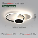 Axyaa Nordic Luxury Ceiling Lamp | Modern Minimalist Bedroom Light