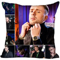 Axyaa Satin Soft Pillow Cover Square Zipper Pillowcase