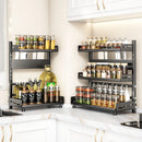 Axyaa Kitchen Seasoning Jar Spice Organizer Rack - Multi-Layer Storage Shelves