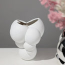 Axyaa Nordic Foam Cloud Vase: Creative Resin Handicraft Decor for Home
