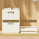 Axyaa Foldable Clothes Organizer Box with Handle for Wardrobe Storage