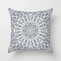 Axyaa Geometric Rose Dandelion Pattern Decorative Pillow Cover